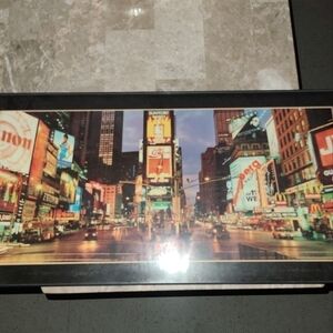 Framed photo Times Square